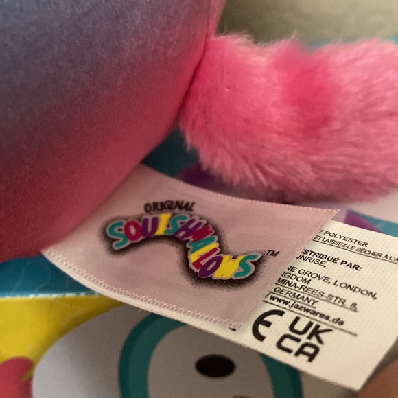 Xenia Squishmallows 5he Rainbow Fox 5” - Picture 4 of 4